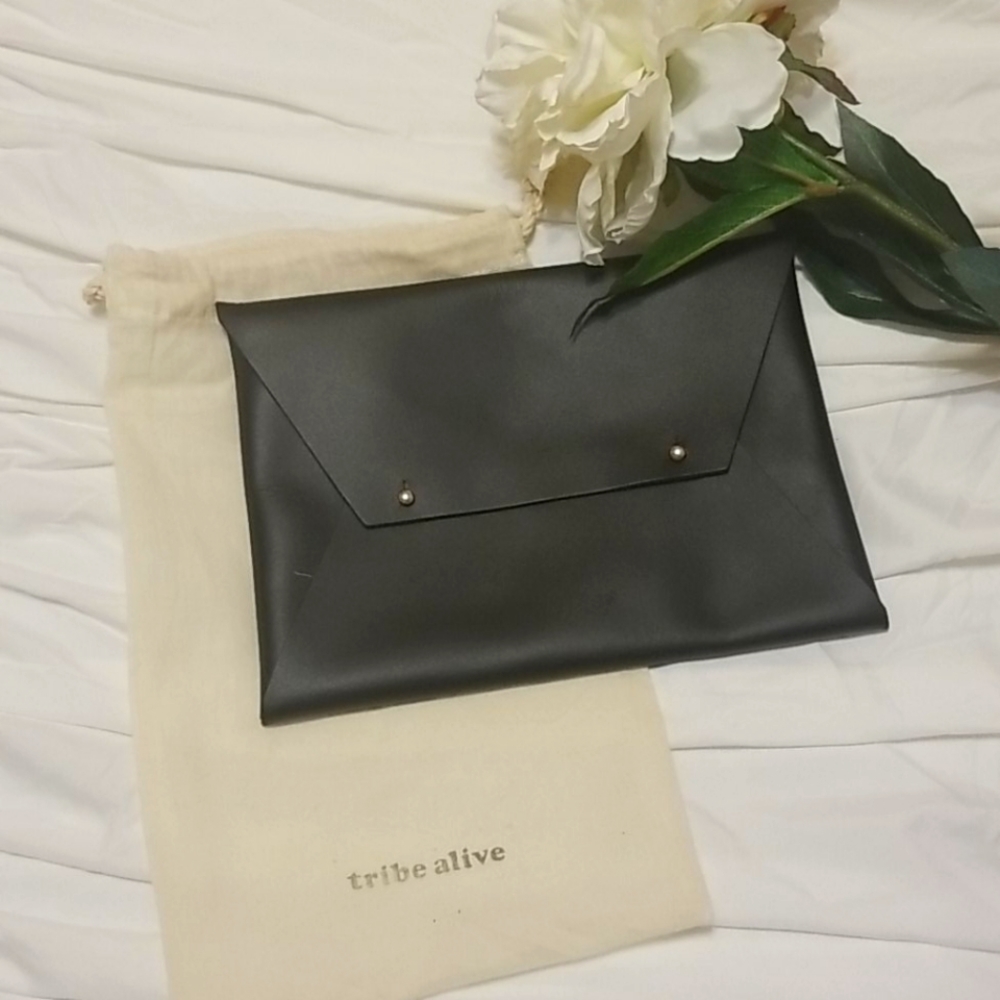 Tribe Alive Leather Clutch/Pouch